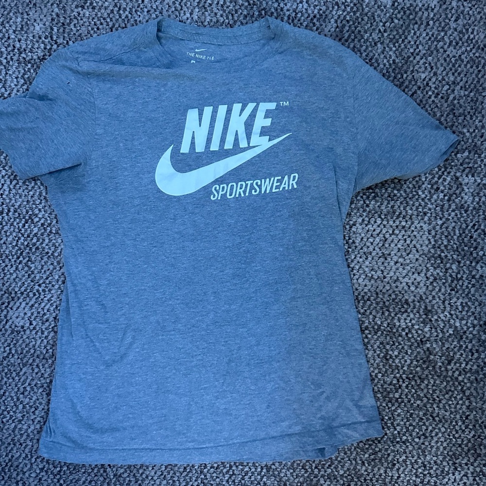 Nike Sportswear T Shirt Grey Medium For Men